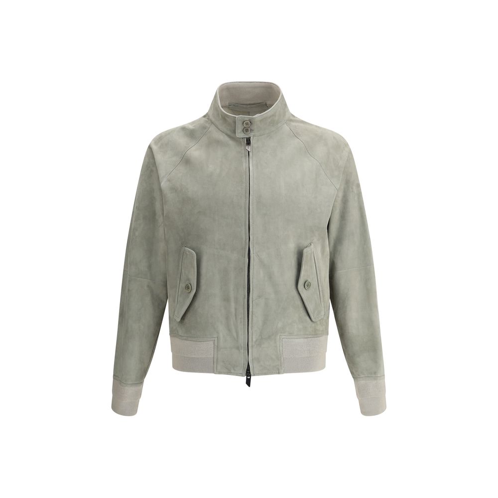 Salvatore Santoro Brown Suede Jacket - Timeless Luxury Layering