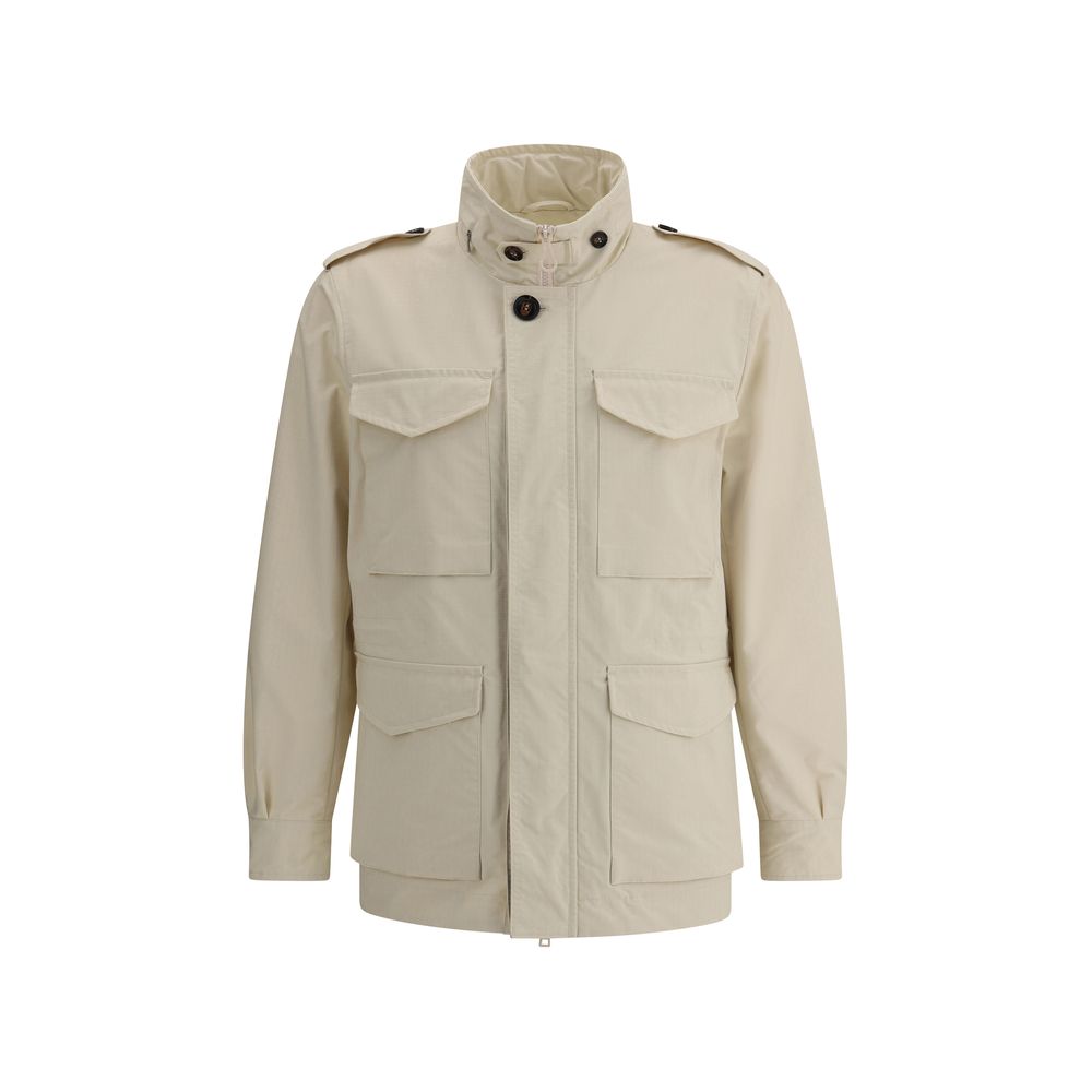 Paltò Beige Wool Jacket - Elegant Outerwear for Timeless Style