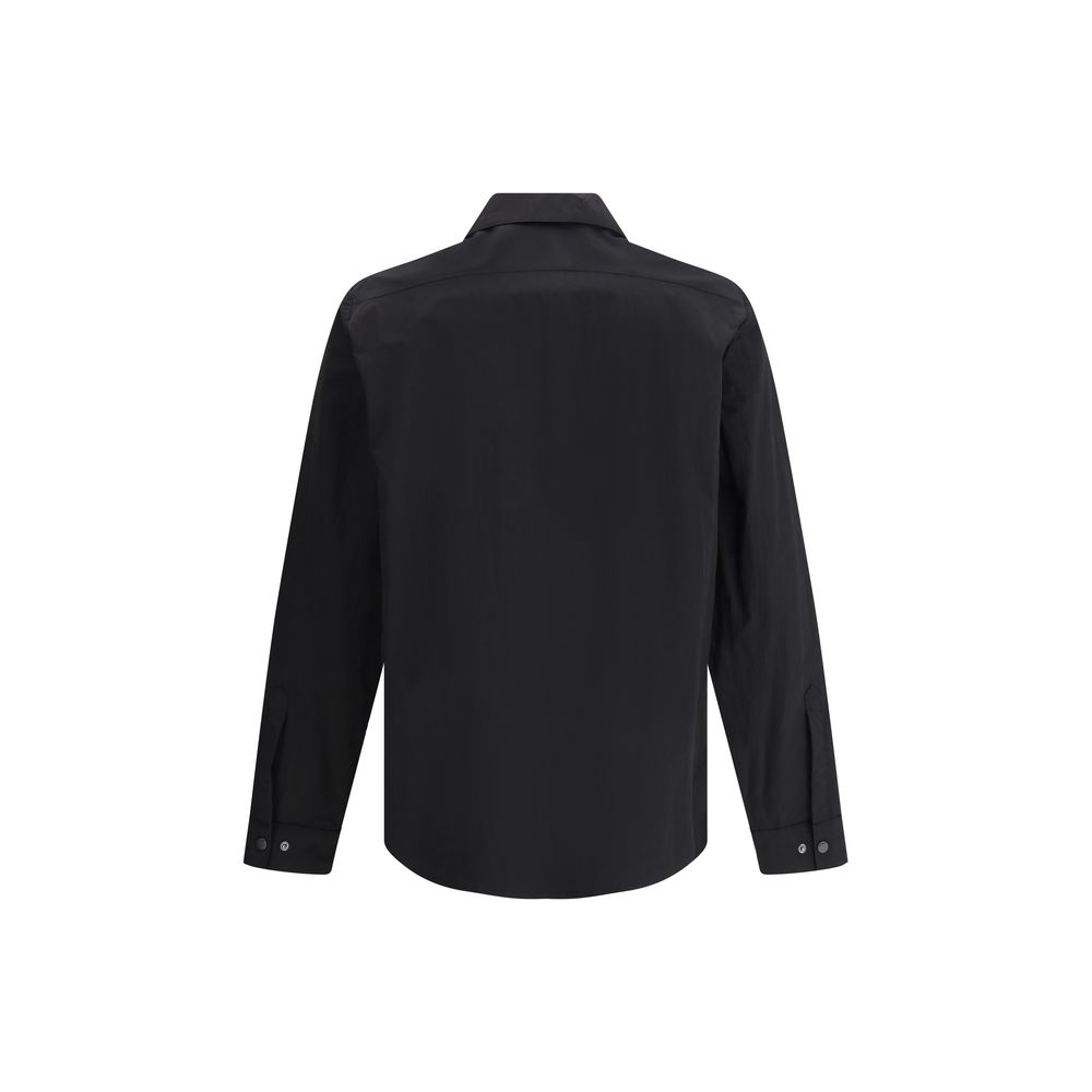 Paltò Navy Cotton Shirt Jacket for Timeless Elegance