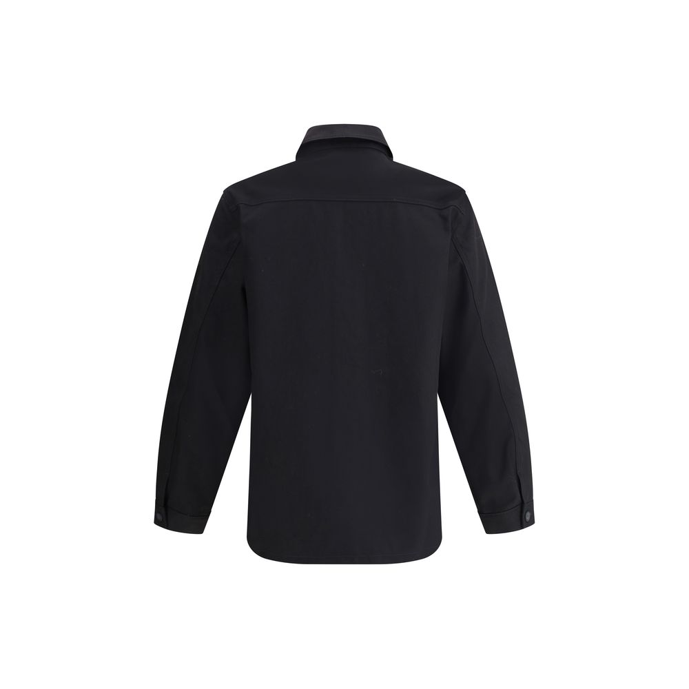 GR10K Blue Cotton Denim Shirt Jacket for Elevated Style