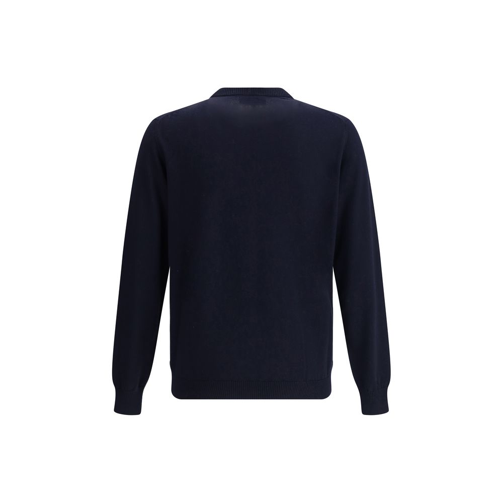 Fendi Grey Cashmere Sweater: Timeless Elegance in Luxurious Wool