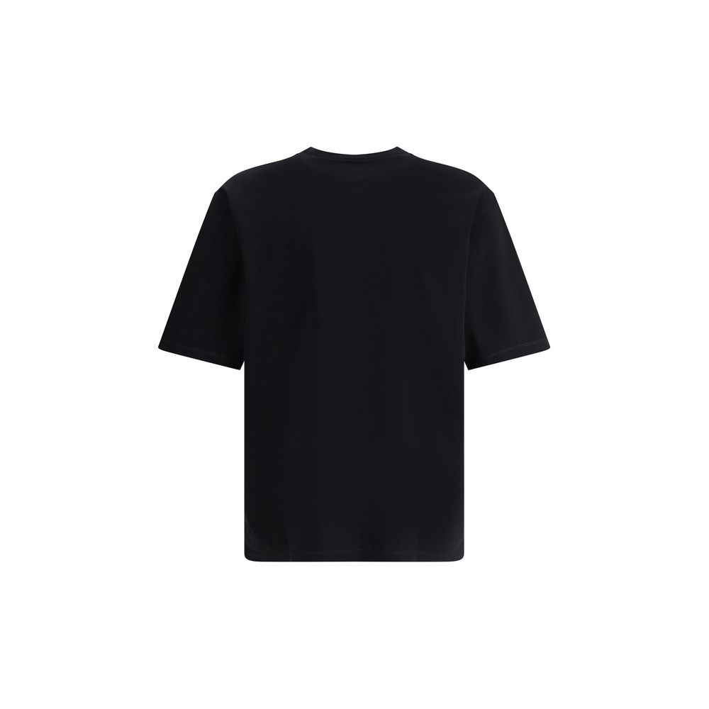 Dsquared² White Cotton T-Shirt With Maxi Monogram Design