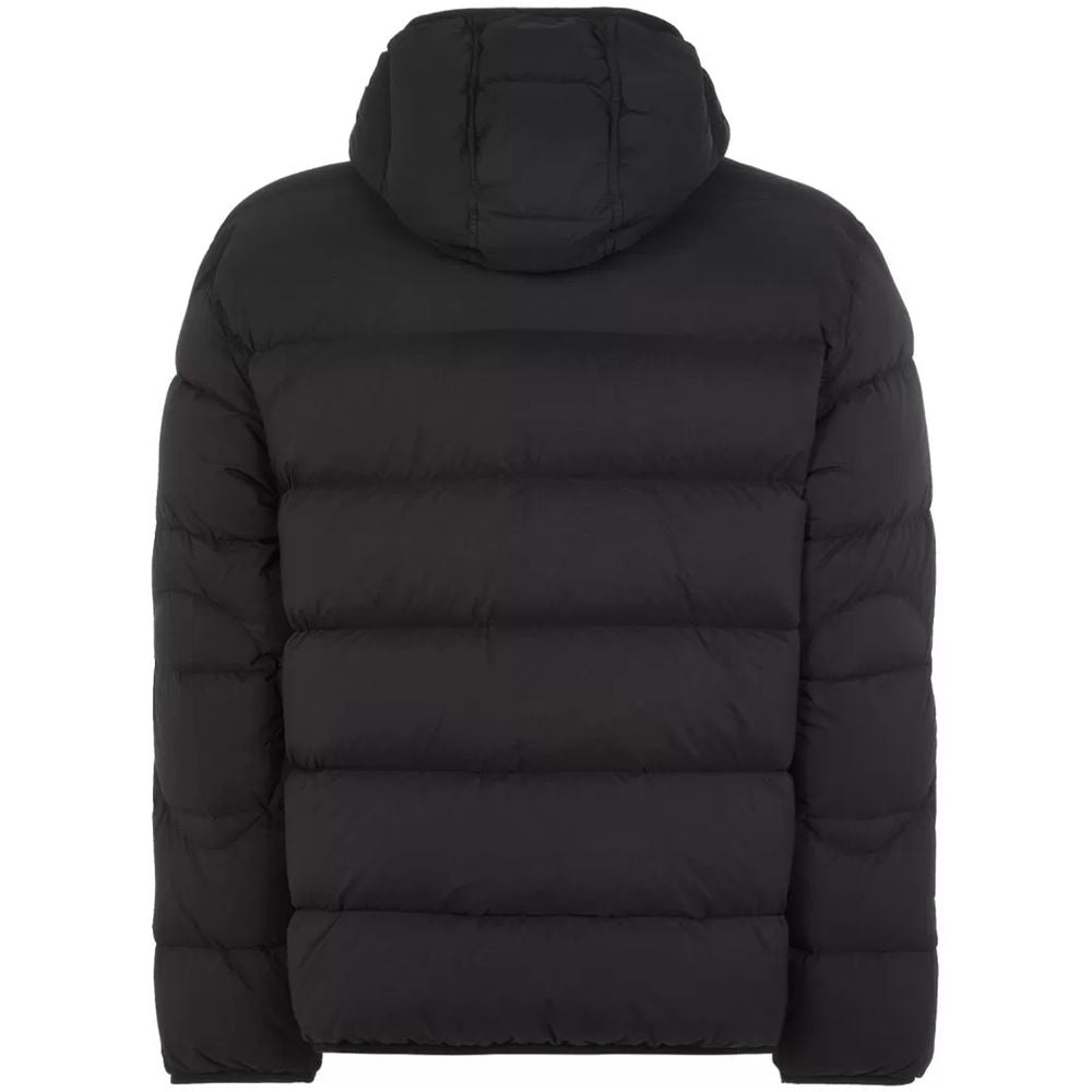 Stone Island Black Nylon Jacket for Elevated Urban Style