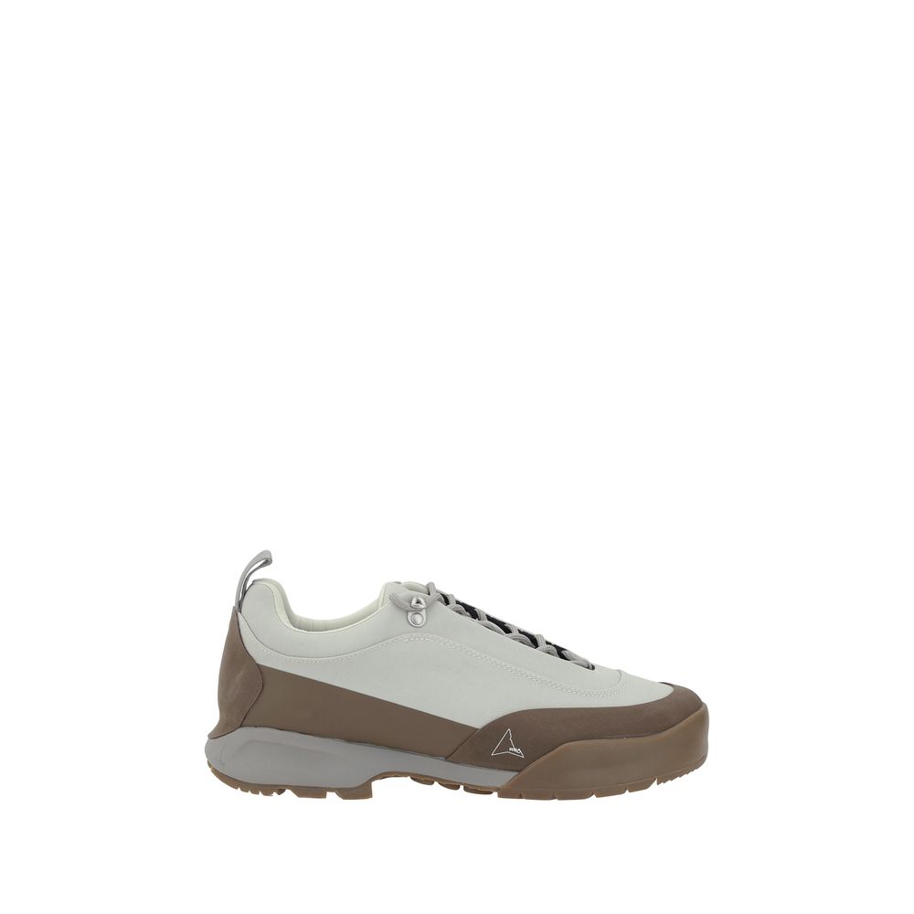 ROA White Leather Cingino Sneakers: Effortless Elegance for Every Occasion
