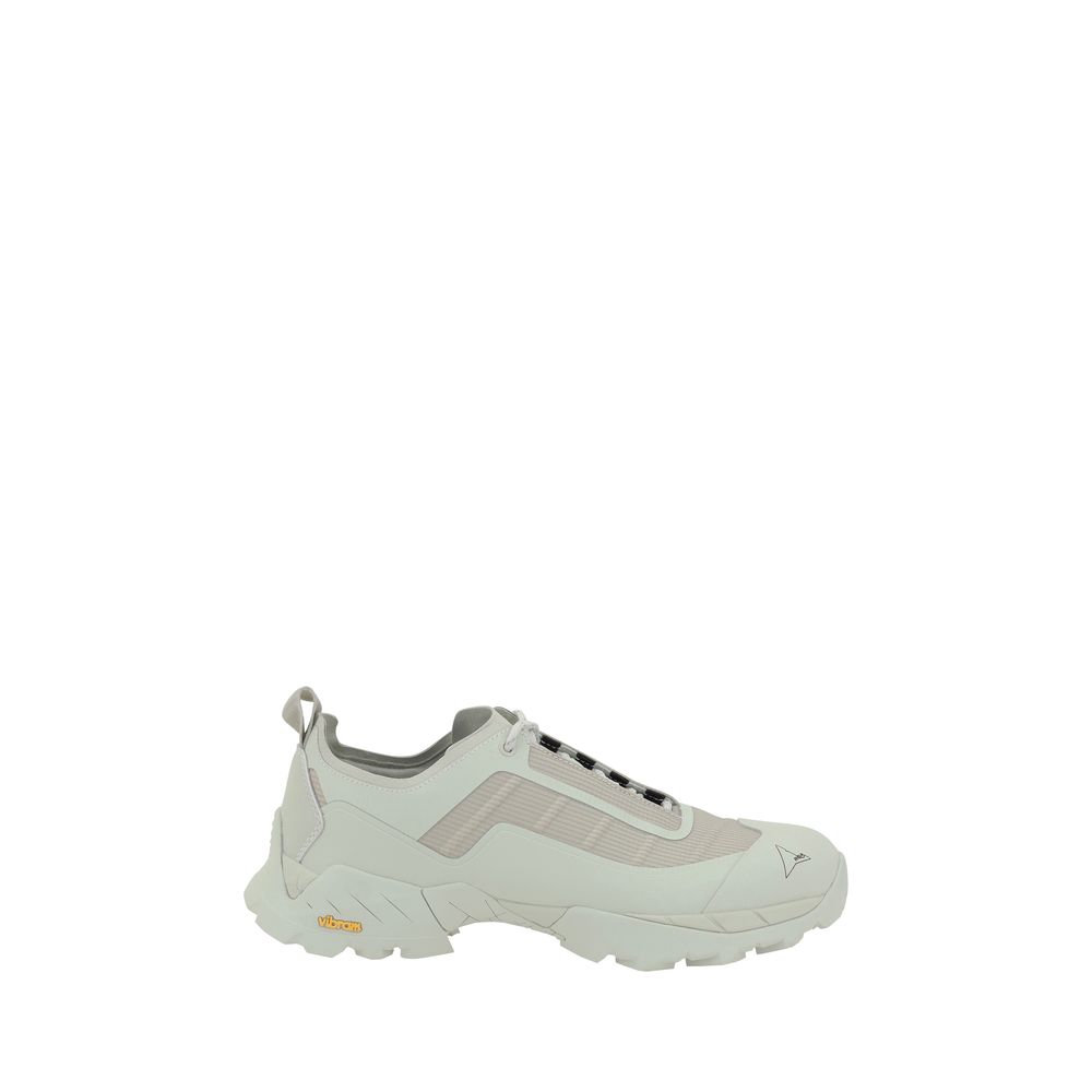 ROA White Leather Katharina Sneakers: Elevate Your Luxe Footwear Collection