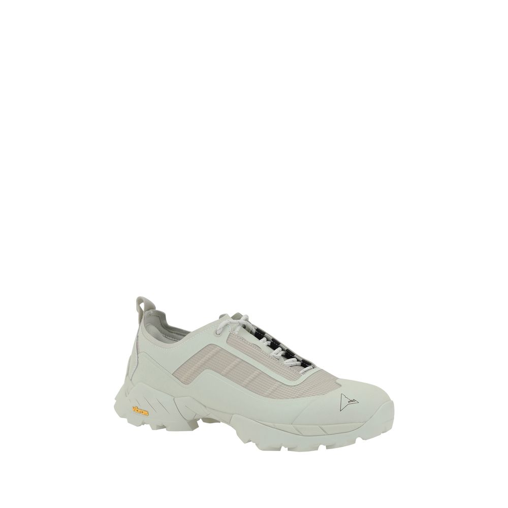 ROA White Leather Katharina Sneakers: Elevate Your Luxe Footwear Collection