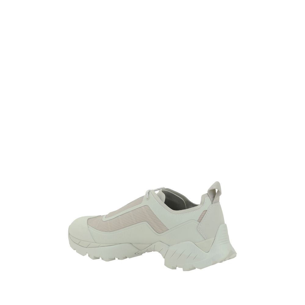 ROA White Leather Katharina Sneakers: Elevate Your Luxe Footwear Collection