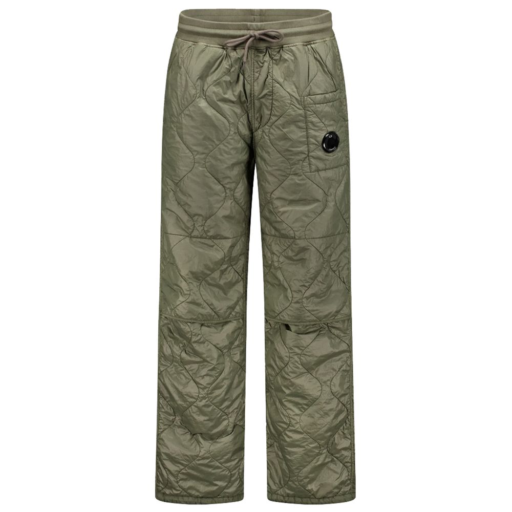 C.P. Company Green Nylon Jeans for Elevated Style