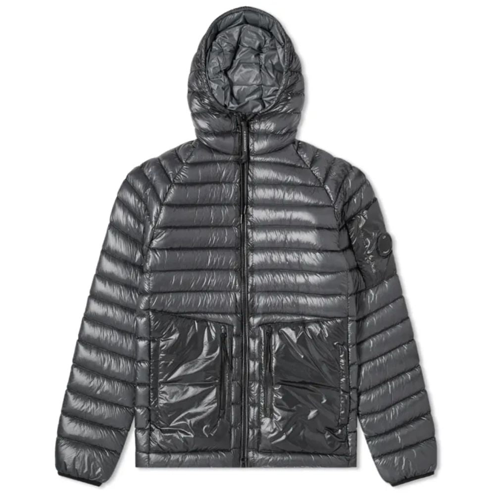 C.P. Company Gray Nylon Jacket for Timeless Sophistication