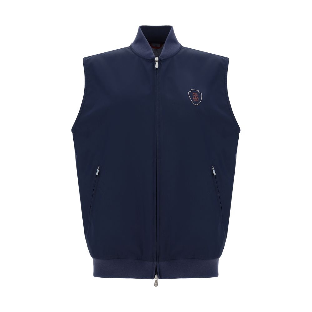 Brunello Cucinelli Grey Wool Vest - Timeless Luxury for Elegant Style