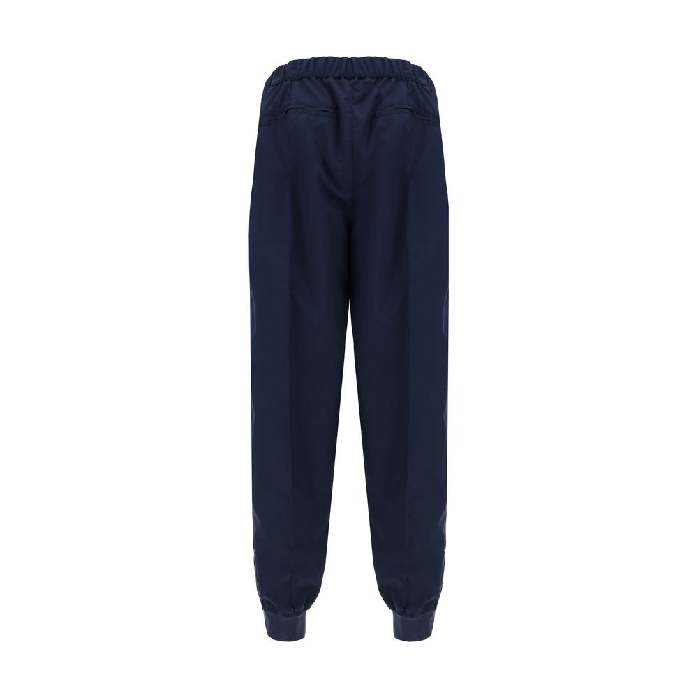 Brunello Cucinelli Grey Wool Pants for Elevated Sophistication