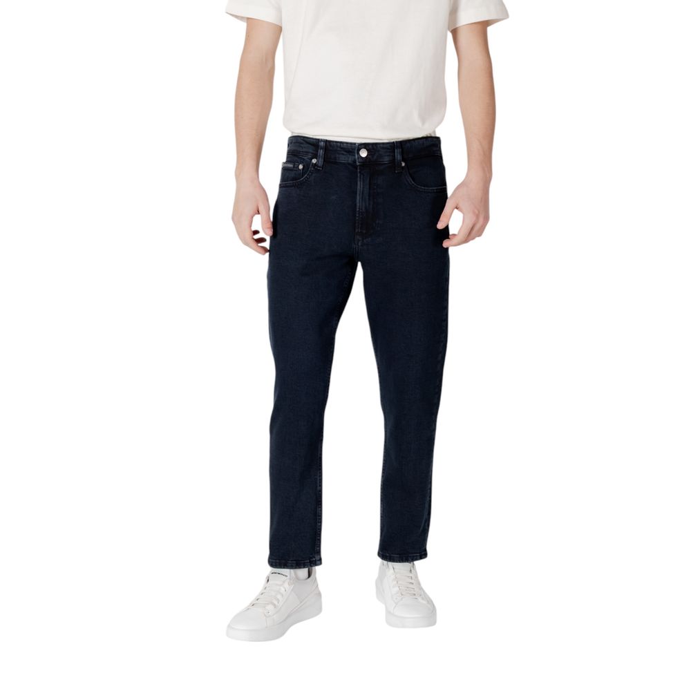 Calvin Klein Blue Cotton Jeans & Pant for Modern Luxury