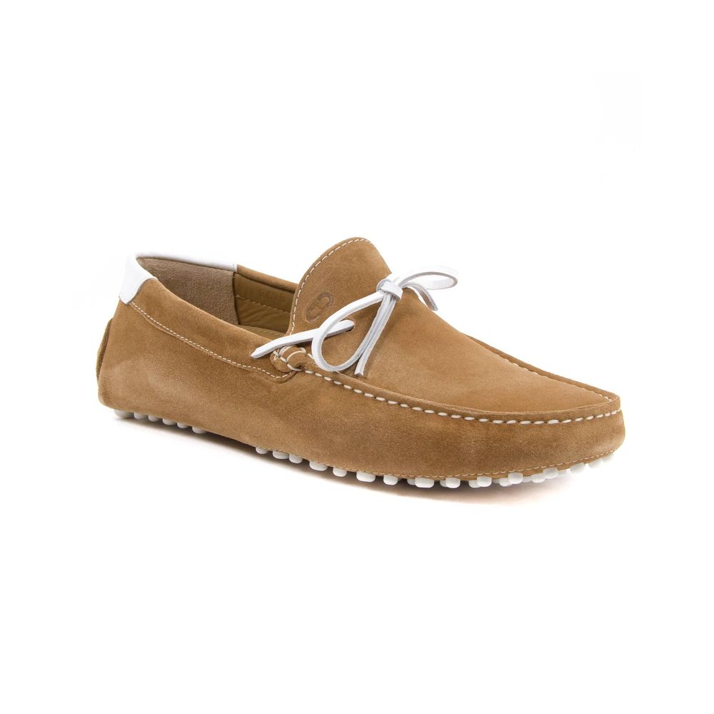 Dee Ocleppo Beige Suede Leather Casual Footwear