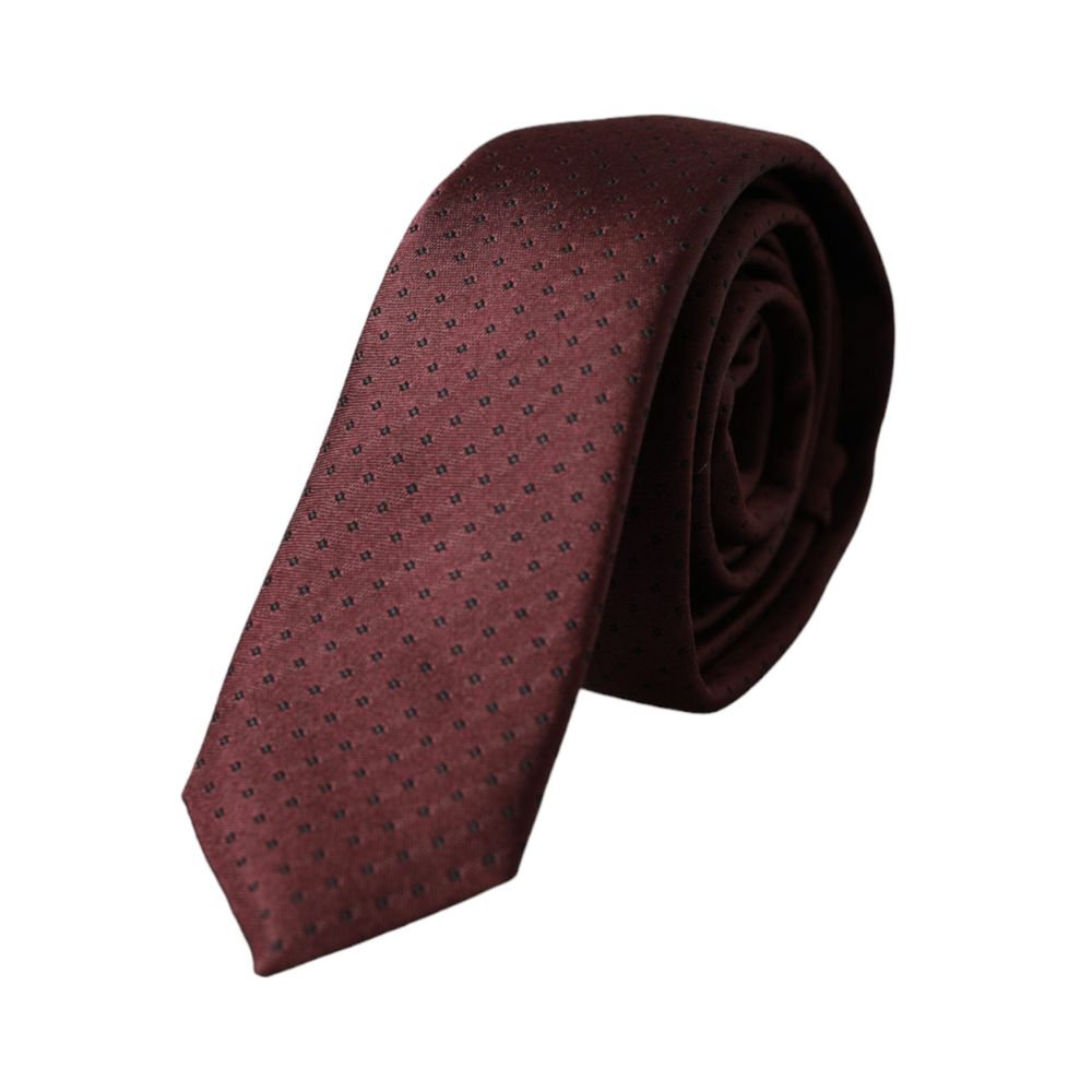 Dolce & Gabbana Brown Silk Ties & Bowty for Sophisticated Style
