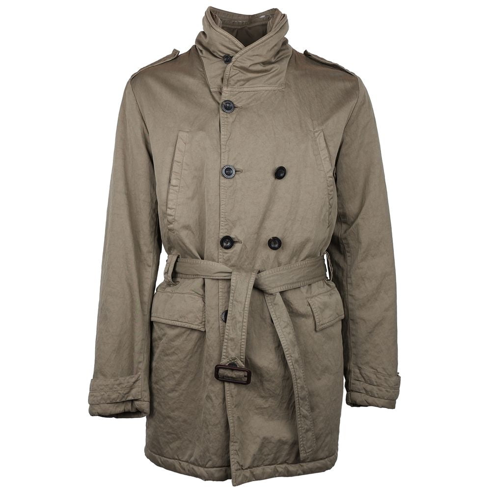 C.P. Company Army Green Cotton Jacket in Luxe Minimal Design