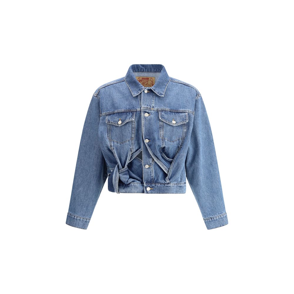 Magliano Blue Denim Level Jacket - Contemporary Elegance Redefined