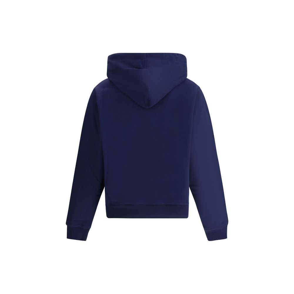 Daily Paper Grey Cotton Hoodie for Elevated Casual Sophistication