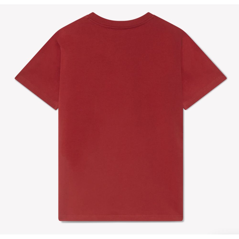 Casablanca Red Cotton T-Shirt for Effortless Elegance