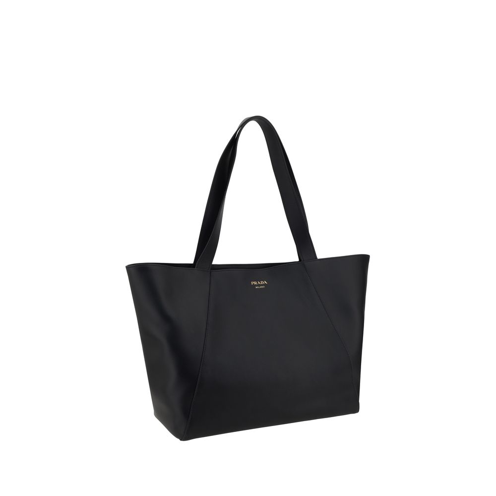 Prada Red Leather Tote Bag - Timeless Elegance Redefined