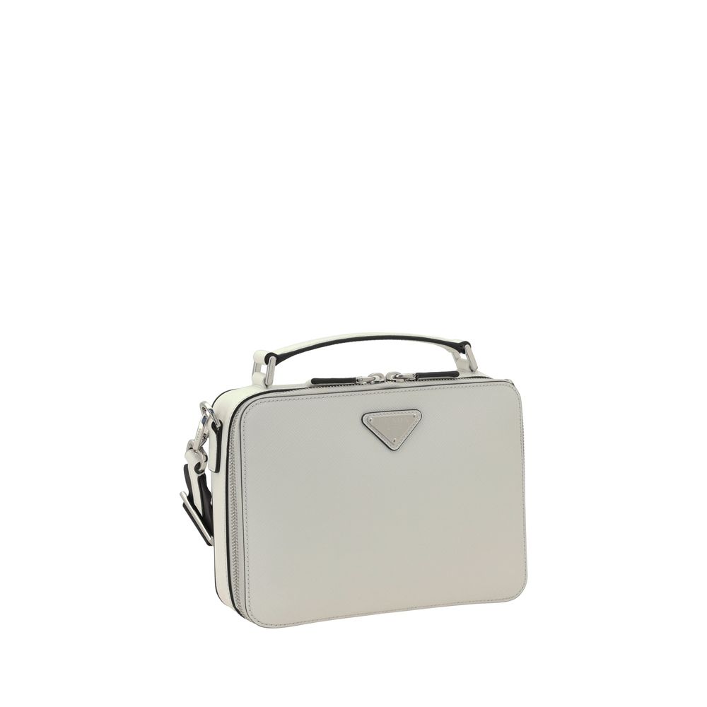 Prada Red Leather Shoulder Bag - Timeless Elegance Redefined