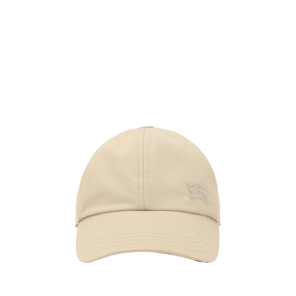 Burberry Navy Cotton Baseball Hat for Elevated Casual Style