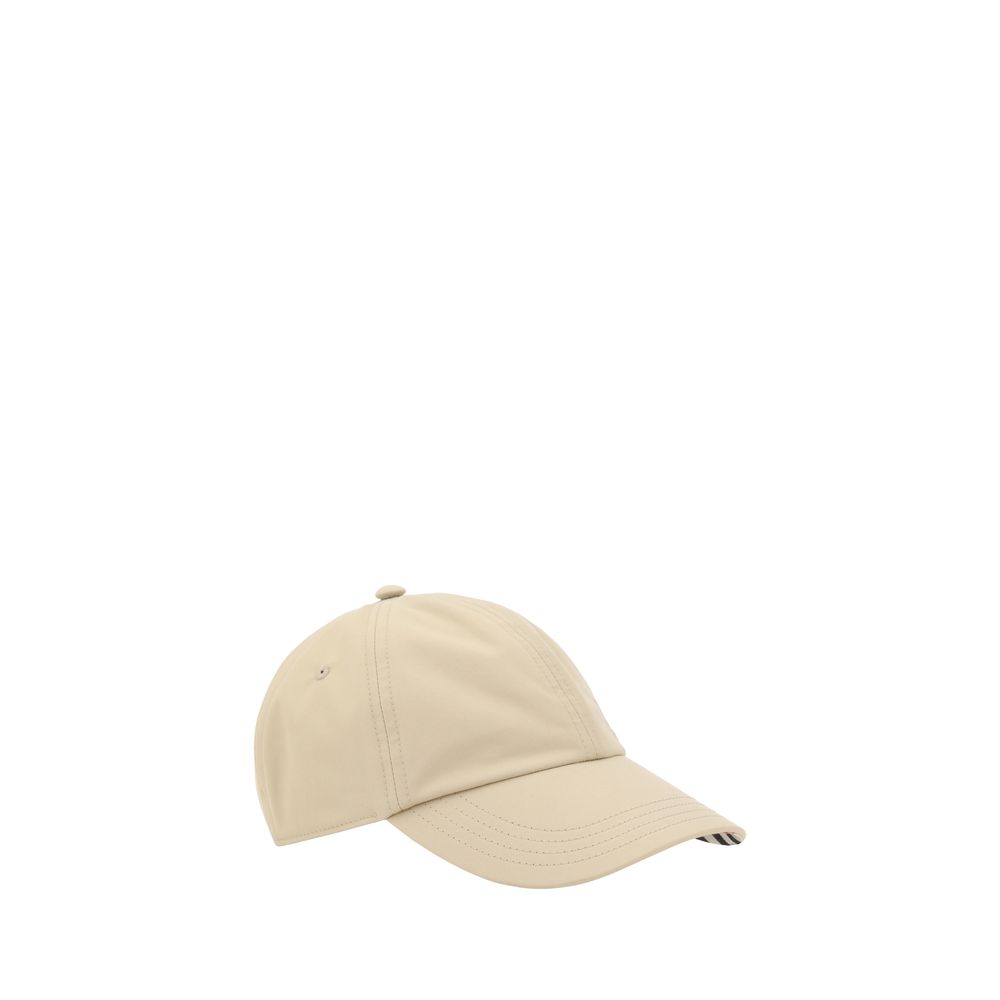Burberry Navy Cotton Baseball Hat for Elevated Casual Style