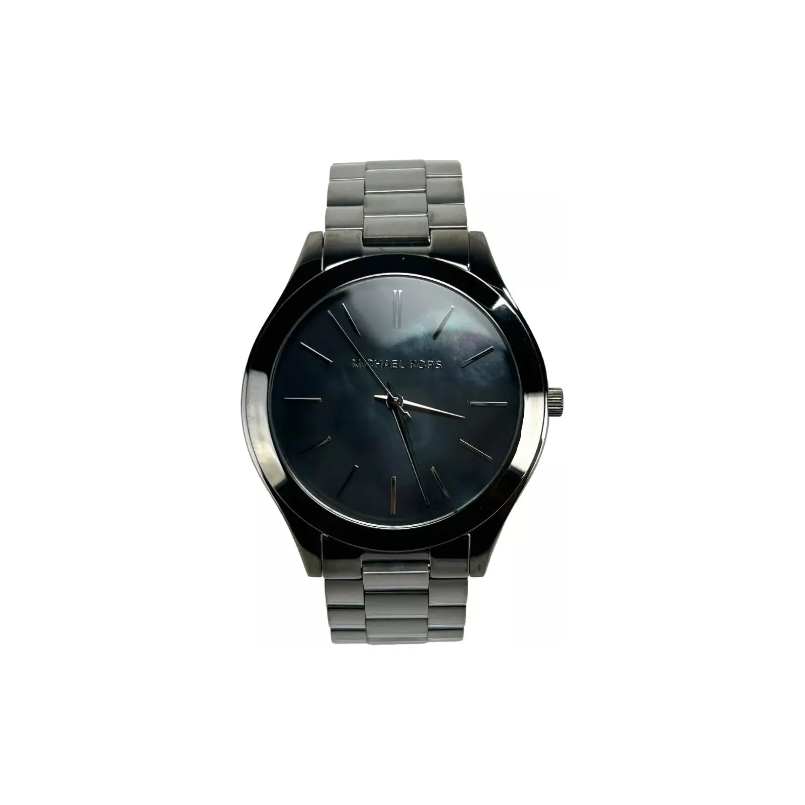 Michael Kors Gun Metal Stainless Steel Watch MK3413