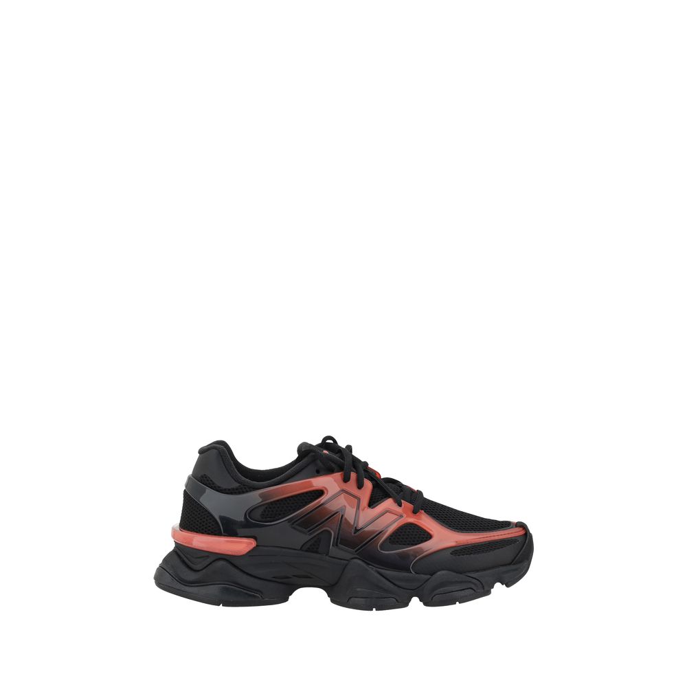 New Balance White Mesh 9060 Sneakers