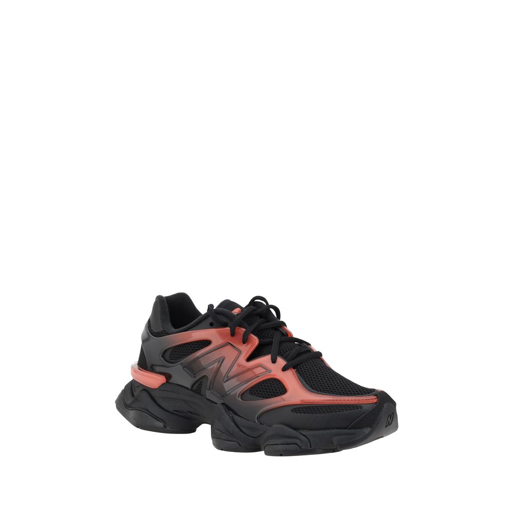 New Balance White Mesh 9060 Sneakers