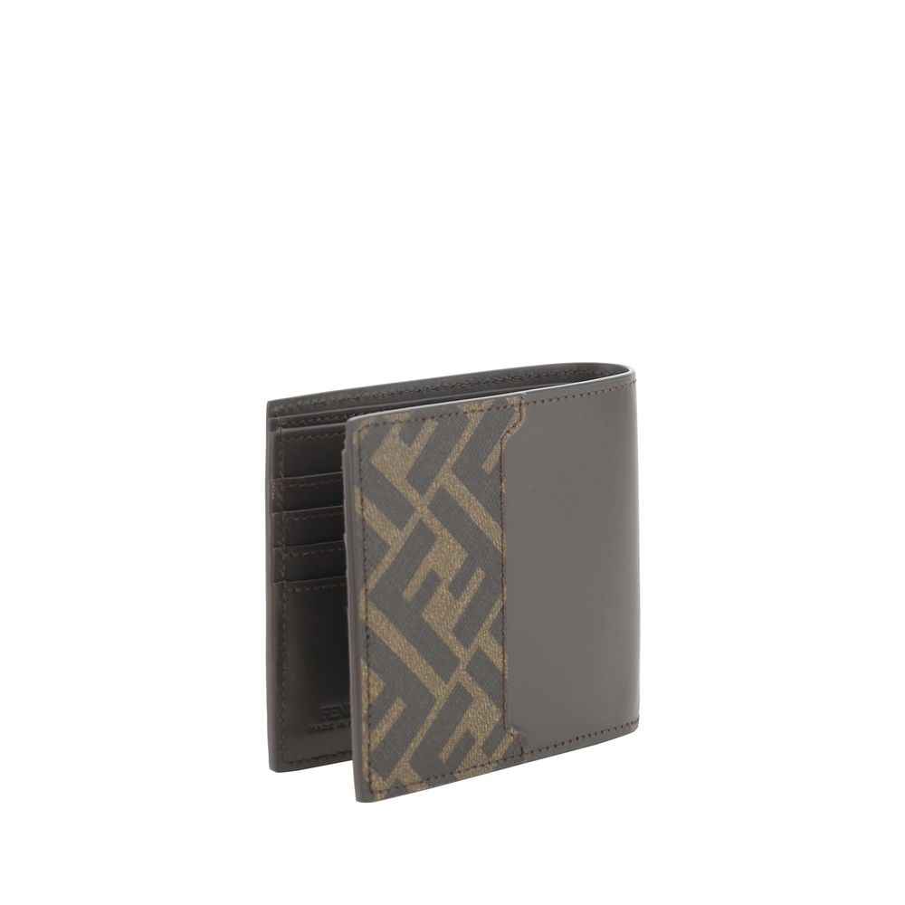 Fendi Black Premium Leather Wallet in Timeless Design