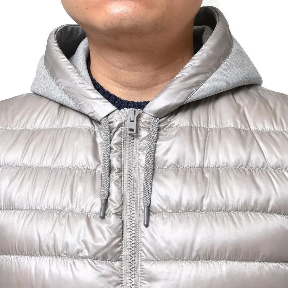 Herno Gray Nylon Vest for Effortless Sophistication