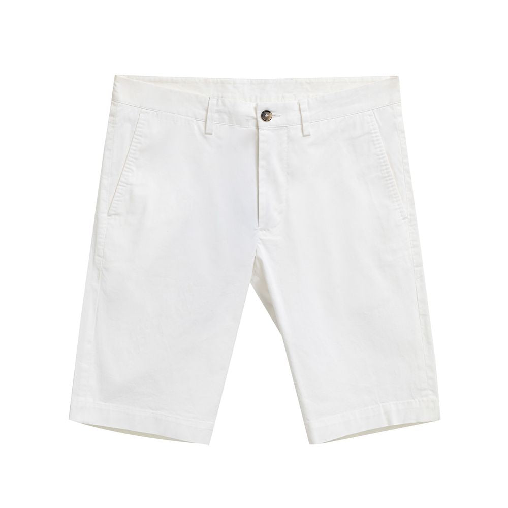 Dolce & Gabbana White Cotton Shorts for Elegant Summer Style