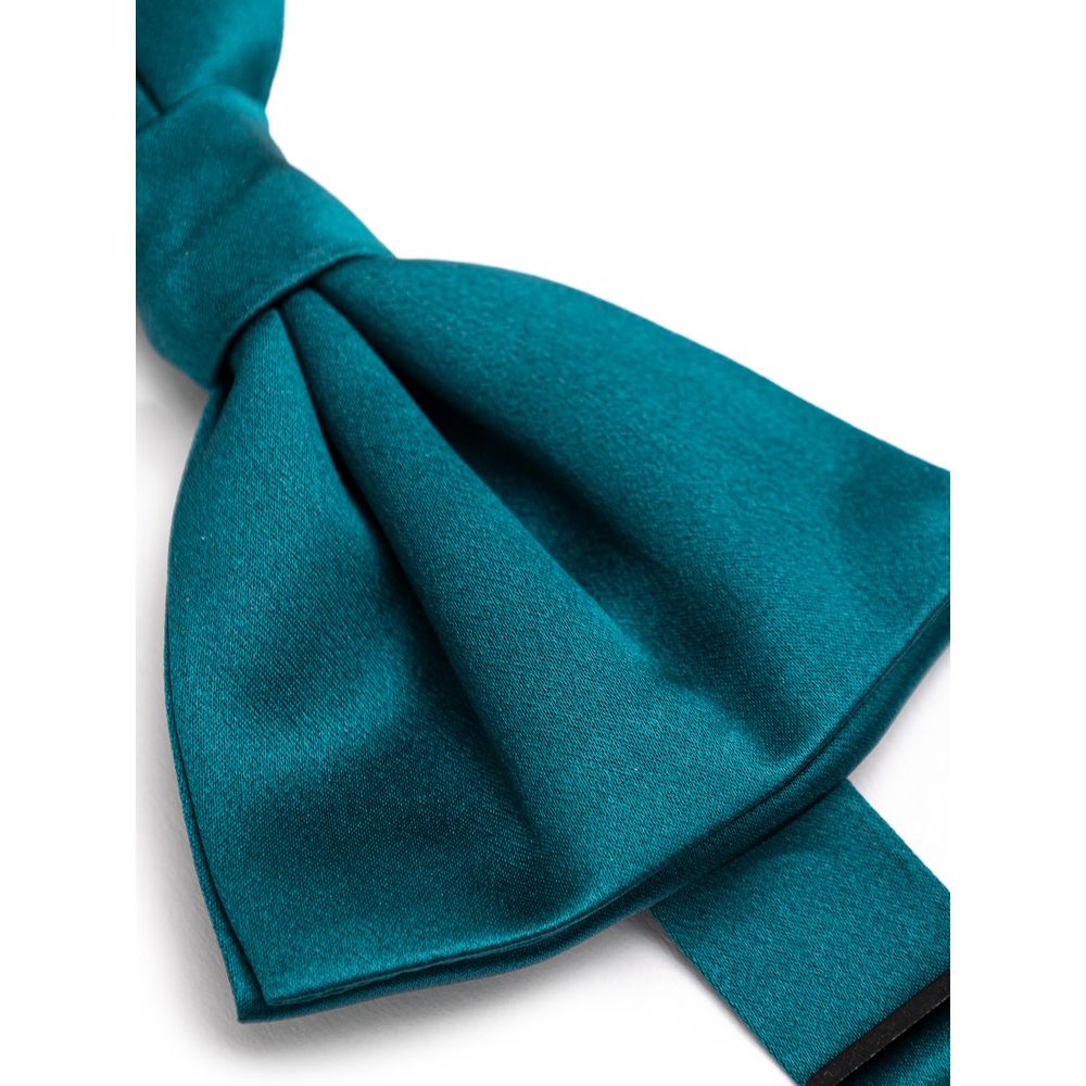 Dolce & Gabbana Green Silk Ties & Bowtie for Timeless Elegance