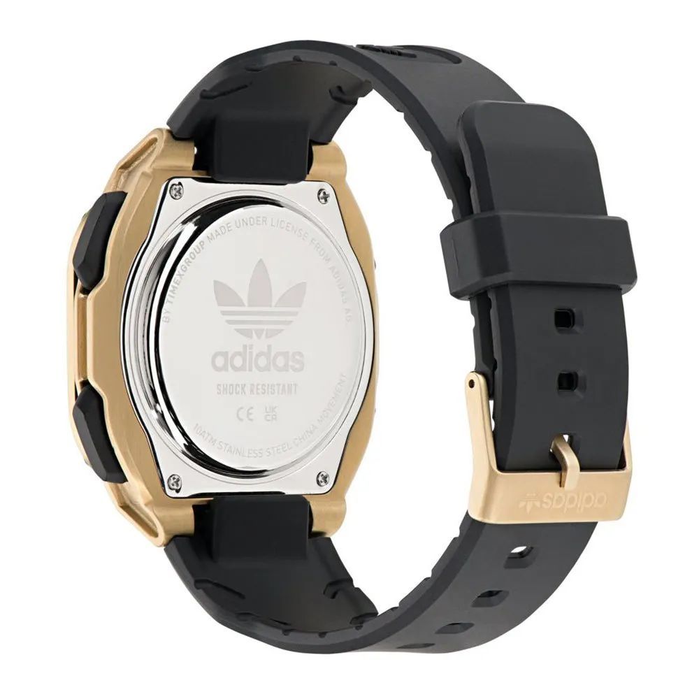 Adidas Black Silicone Watch: A Fusion of Style and Precision
