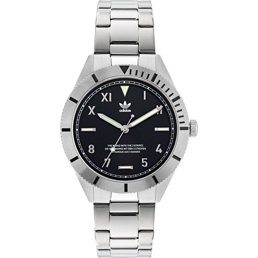 Adidas Gray Stainless Steel Watch for Timeless Elegance