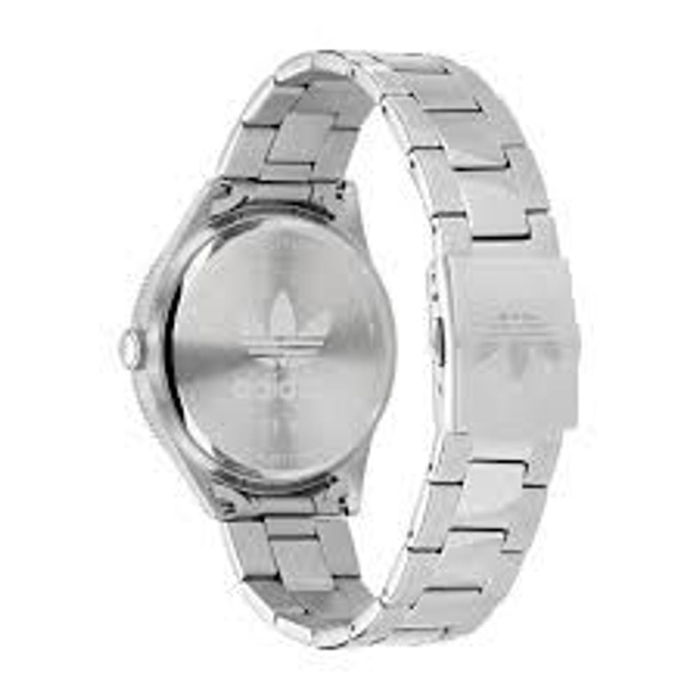 Adidas Gray Stainless Steel Watch for Timeless Elegance