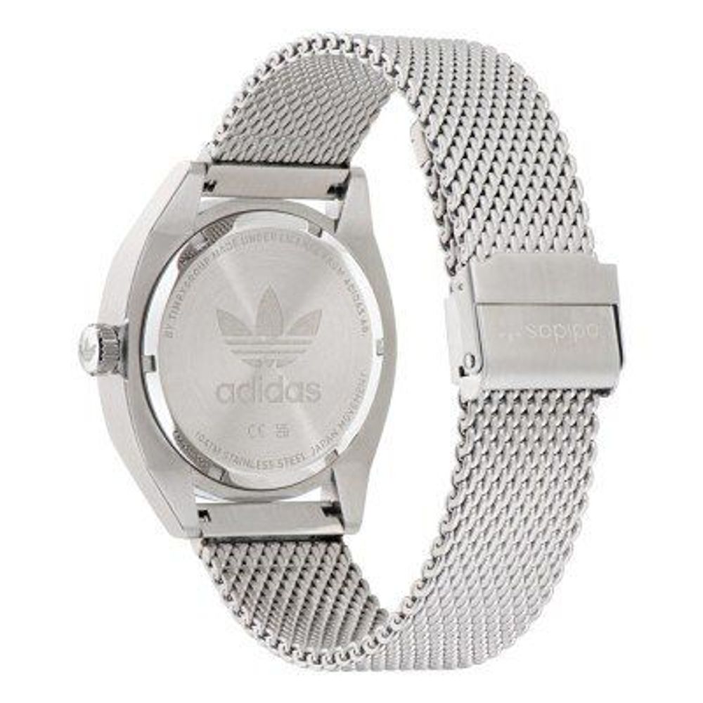 Adidas Gray Stainless Steel Watch for Timeless Elegance