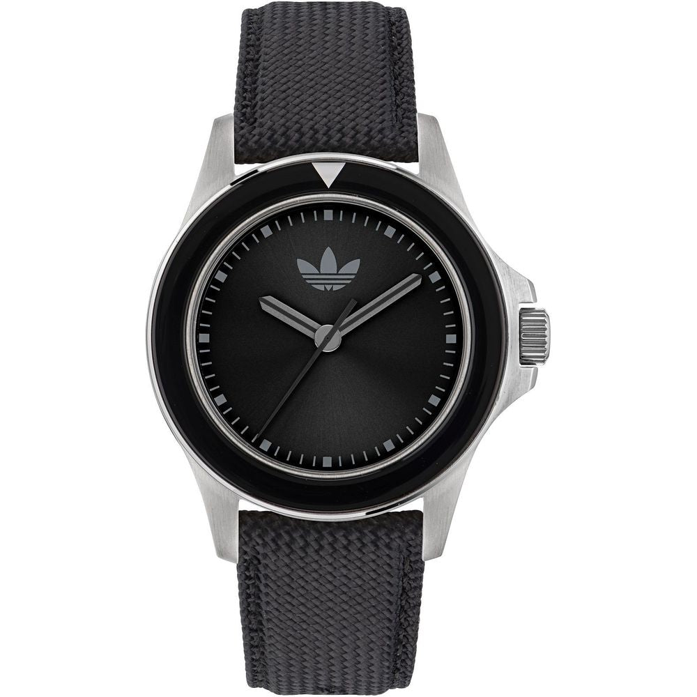Adidas Black Fabric Watch - Timeless Elegance Redefined