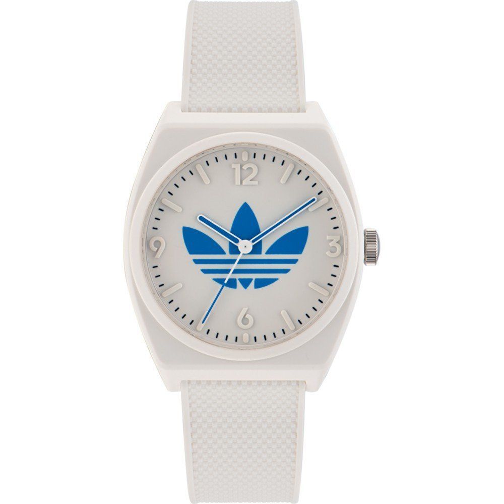 Adidas White Silicone Watch - Elegant Minimalist Timepiece