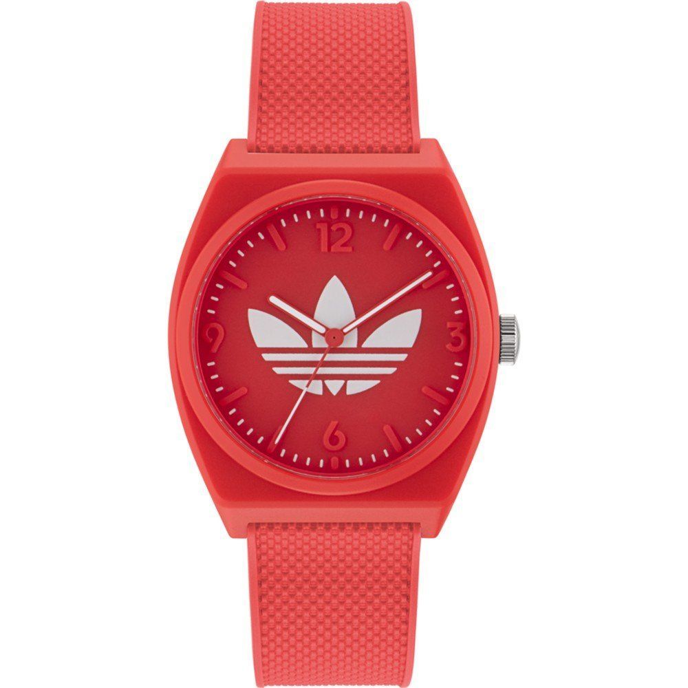 Adidas Red Silicone Watch - Bold Elegance Redefined