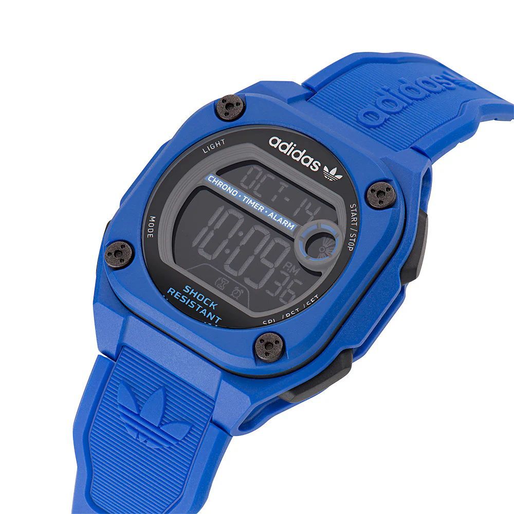Adidas Blue Silicone Watch: Sporty Elegance Redefined