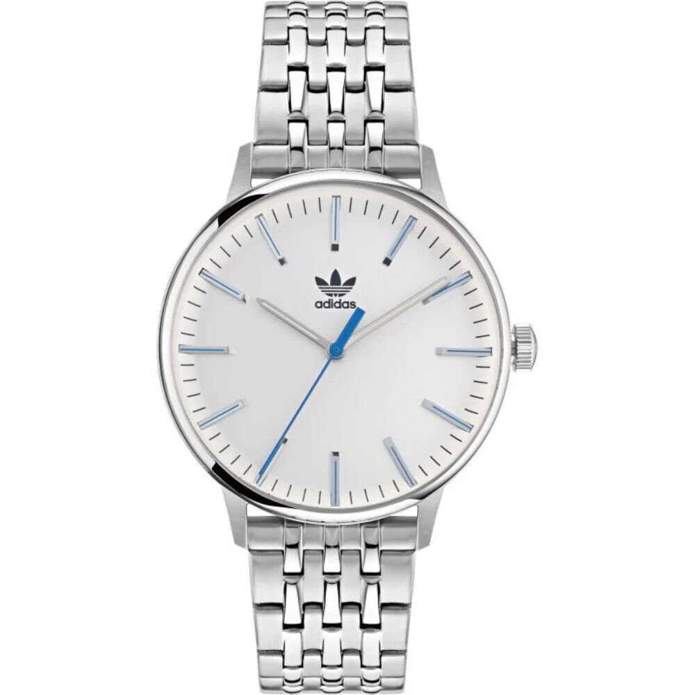 Adidas Gray Stainless Steel Watch with Timeless Elegance