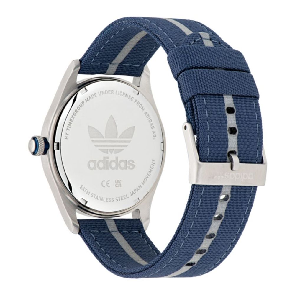 Adidas Blue Fabric Watch - Timeless Elegance Redefined