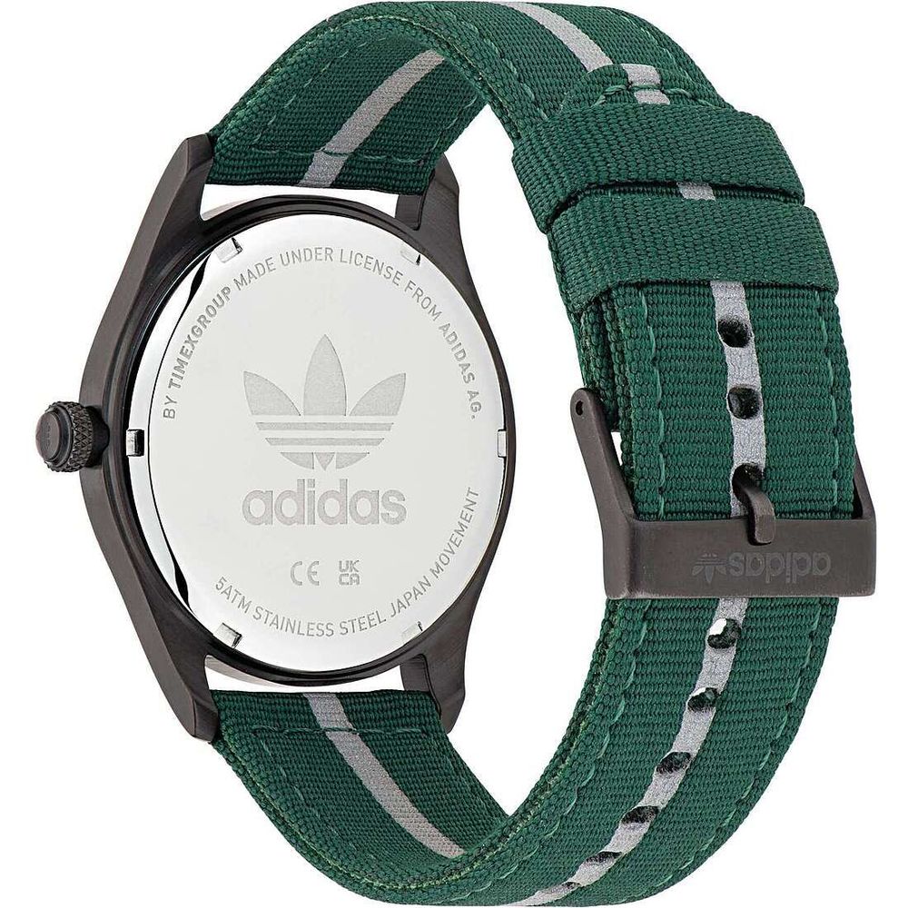 Adidas Green Fabric Watch - Sophisticated Sporty Elegance