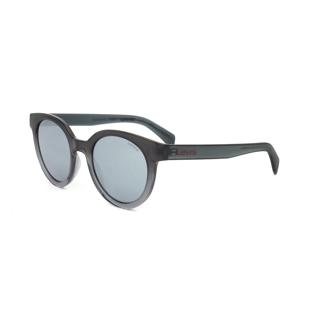 Levi's Gray Metal Sunglasses for Timeless Elegance