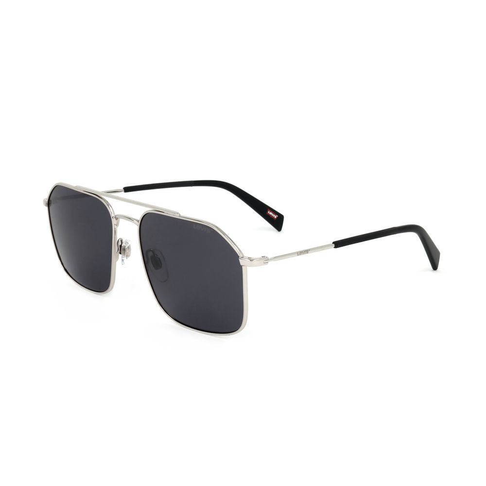 Levi's Black Stainless Steel Sunglasses for Timeless Elegance