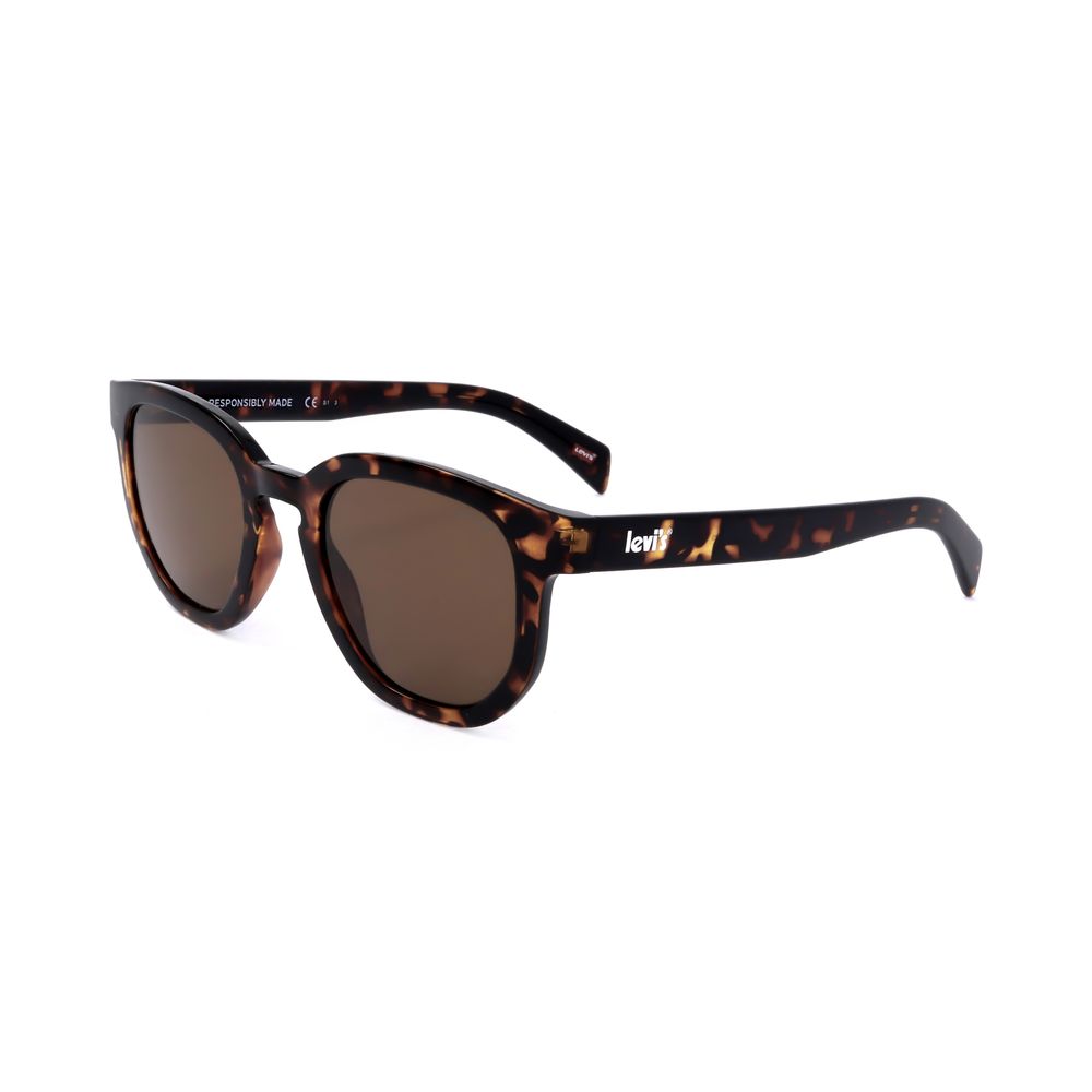 Levi's Black Stainless Steel Sunglasses for Timeless Elegance