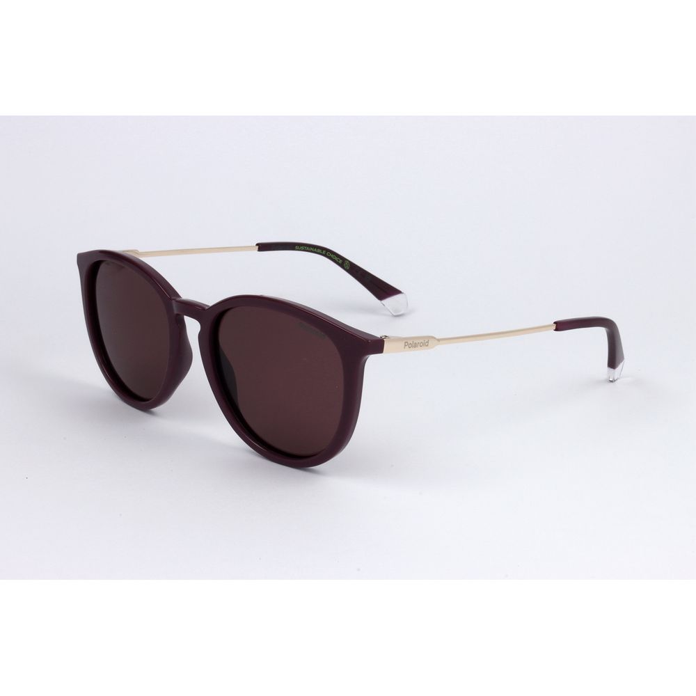 Polaroid Purple Resin Sunglasses for Effortless Elegance