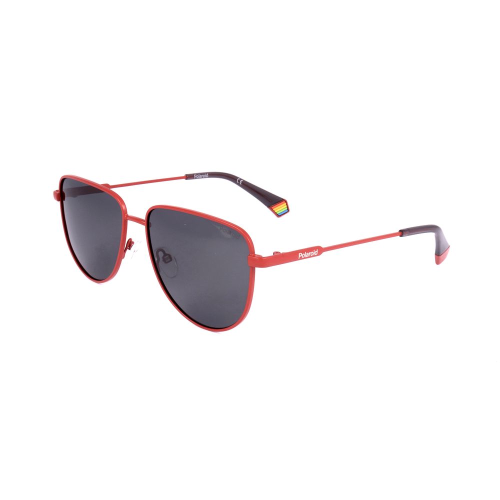 Polaroid Orange Stainless Steel Sunglasses for Effortless Elegance