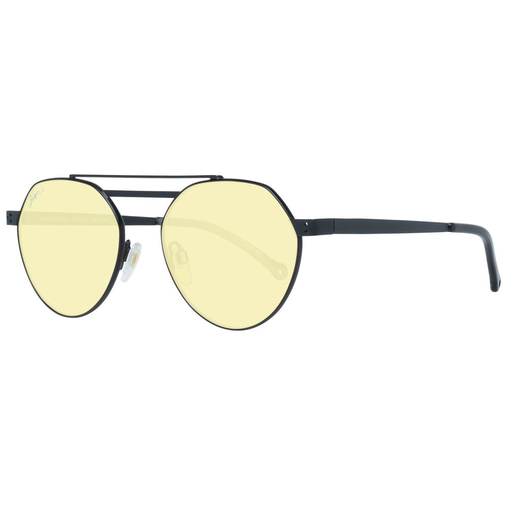 Hally&Son Black Metal Sunglasses: Timeless Elegance Redefined